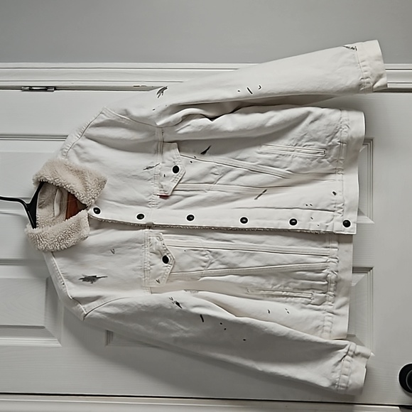 Mens Levi's Trucker Jacket L - Picture 1 of 9